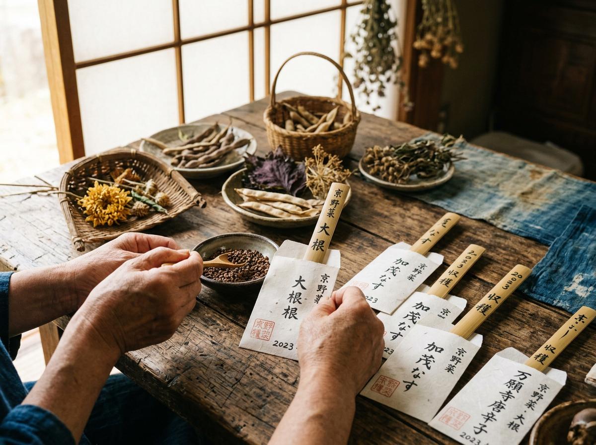 種子保存の技術〜在来種を次の世代へ